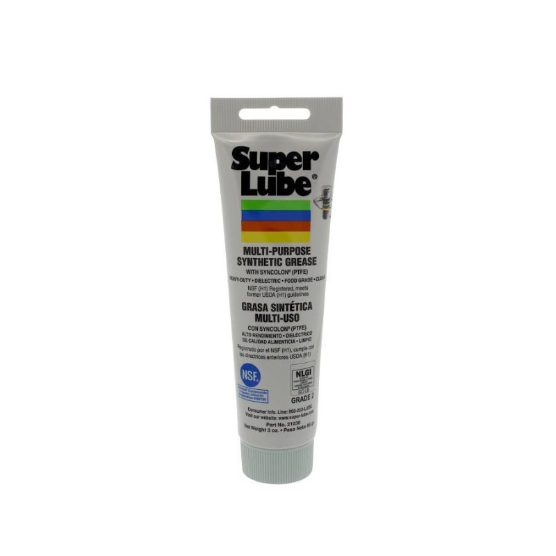Super Lube® Multi-Purpose Synthetic Grease with Syncolon® (PTFE) - 85 g Super Lube® Multi-Purpose Synthetic Grease with Syncolon® (PTFE) - 85 g